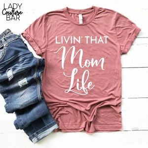 Mom Shirts with Sayings, Cute Mom Shirts